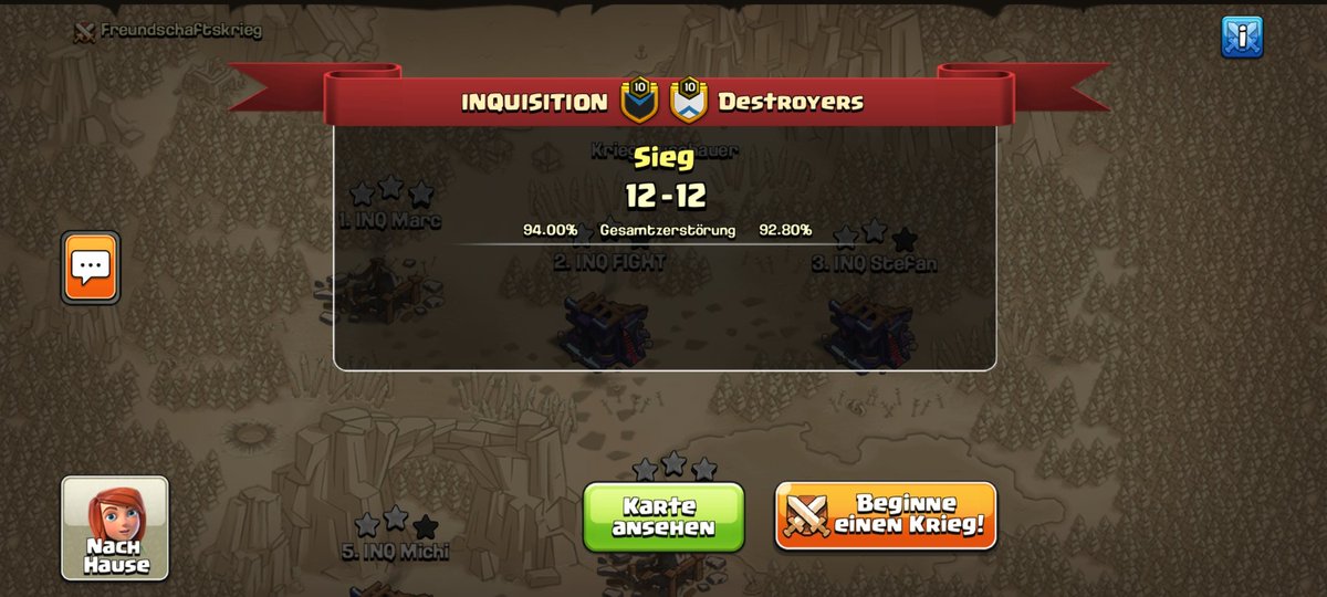 Next win in <a href="/MaveCup/">MAVE CUP</a>, gg <a href="/BrothersCOC10/">Brothers Alliance Official</a>!!❤😄
Good luck for the upcoming matches🍀

⭐️⭐️⭐️ <a href="/simonk_coc/">VTC Simon</a>
⭐️⭐️⭐️ <a href="/ichrenndochnur/">michi</a>