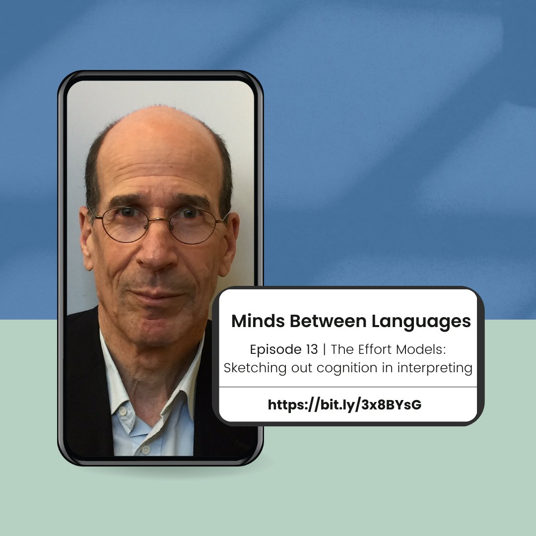 AdolfoMGarcia's tweet photo. #MindsBetweenLanguages 13. Daniel Gile discusses effort in interpreting. Great episode led by @ac_gieshoff and @NatPavlovicZG. https://t.co/2uMZDCnoZk

[Versión en español en el hilo]

@TRECnetwork @CNCUdeSA @UsachFAHU @GBHI_Fellows @atlanticfellows @include_network https://t.co/D3kbw96RVl