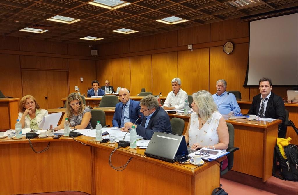 pereyradebrun's tweet photo. 🎤 PARLAMENTO 
El Directorio del #BPS presentando posiciones sobre la #ReformaDeLaSeguridadSocial
Tres directores políticos plenamente de acuerdo, otro con dudas. Los tres directores sociales electos coincidimos en la falta de apertura e ir a fondo con cambios estructurales. https://t.co/Hcus8NPum6
