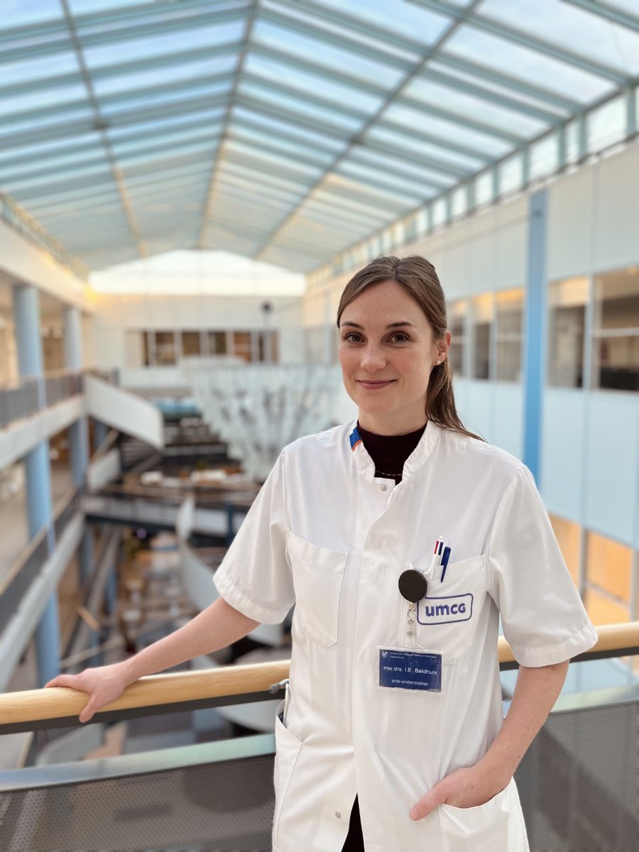 Congratulations to researcher Iris Beldhuis! She received a Dekker grant from the Dutch Heart Foundation for her research into heart failure and renal function 👉 nieuws.umcg.nl/web/research/w…