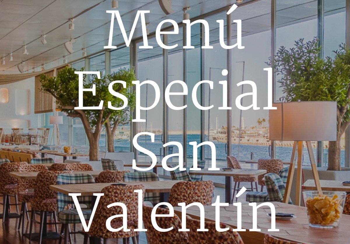 San Valentín 💘 tiene nombre propio: #LaMarítima de #VelesEVents. 🗓️Este sábado, 𝟭𝟭 𝗱𝗲 𝗳𝗲𝗯𝗿𝗲𝗿𝗼, puedes vivir la noche más romántica del año con nuestro 𝗺𝗲𝗻𝘂́ 𝗲𝘀𝗽𝗲𝗰𝗶𝗮𝗹 y el ambiente musical que creamos. 🍴 bit.ly/3x75EX7