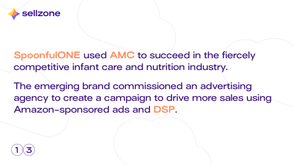 sellzonecom's tweet photo. #AmazonMarketing Cloud (AMC) is a powerful advertising tool specifically designed for mature sellers who spend a significant amount on #Amazon advertising. Read the case of @SpoonfulONE brand and find out how they grew their business with AMC. https://t.co/idlnnTkllq https://t.co/qhQm3htNeR