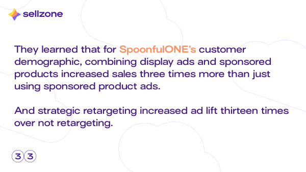sellzonecom's tweet photo. #AmazonMarketing Cloud (AMC) is a powerful advertising tool specifically designed for mature sellers who spend a significant amount on #Amazon advertising. Read the case of @SpoonfulONE brand and find out how they grew their business with AMC. https://t.co/idlnnTkllq https://t.co/qhQm3htNeR