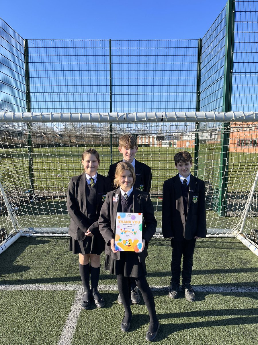We have recently received our Children in Need fundraising certificate! 

We are delighted to share that our KS3 Sports Leaders raised £94.53. Our Sports Leaders did an amazing job selling tickets for our fundraiser. We are very proud of them 👏🏻👏🏻