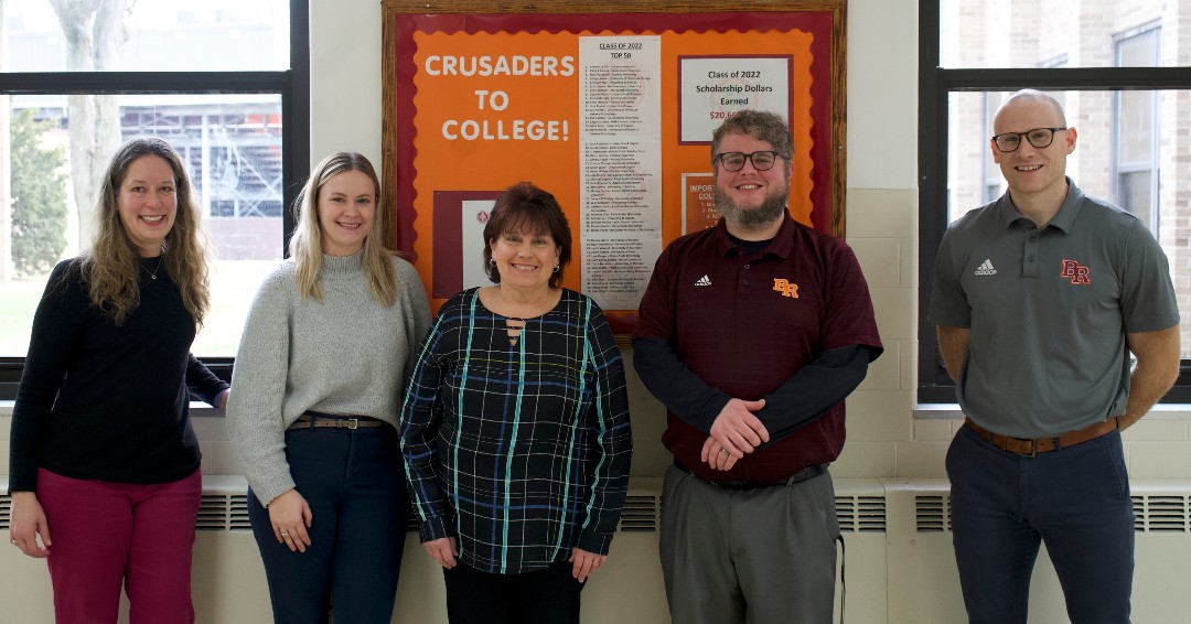 BrotherRice's tweet photo. This week is National School Counseling Week. We want to give a special shoutout to our dedicated Brother Rice Counseling Staff! Thank you for your endless support to our Crusaders! #WeAreBR #BeExceptional https://t.co/zL7M8kL39t