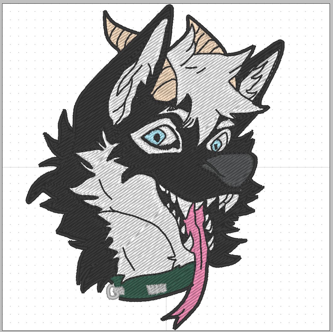 Zaphara94's tweet photo. Preview of a commission for CrazyWright on discord! Will update later with the finished patches. Took about 4 hours total. https://t.co/MQDQF6cbEG