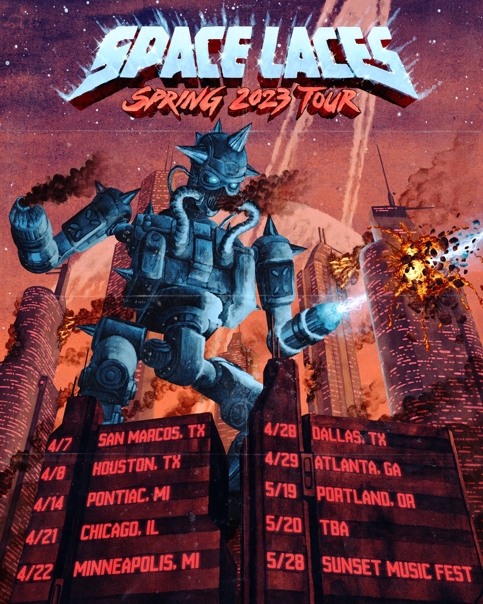 SPACE LACES On Twitter TOUR STARTS NEXT WEEK space-laces-on-twitter-tour-starts-next-week