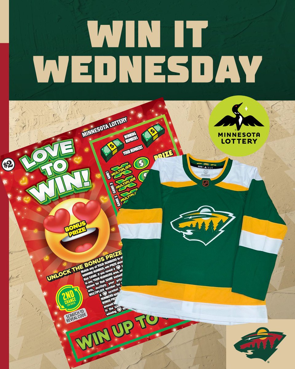x - Minnesota Wild (@mnwild) on Twitter photo Put it in reverse! ◀️ Say I’MN to #WinItWednesday!
RT for a chance to win an authentic #mnwild Reverse Retro jersey, $50 in <a href="/mnlottery/">Minnesota Lottery</a> scratch 🎟️ and more!
Rules » bit.ly/3MHGuFB Put it in reverse! ◀️ Say I’MN to #WinItWednesday!
RT for a chance to win an authentic #mnwild Reverse Retro jersey, $50 in <a href="/mnlottery/">Minnesota Lottery</a> scratch 🎟️ and more!
Rules » bit.ly/3MHGuFB