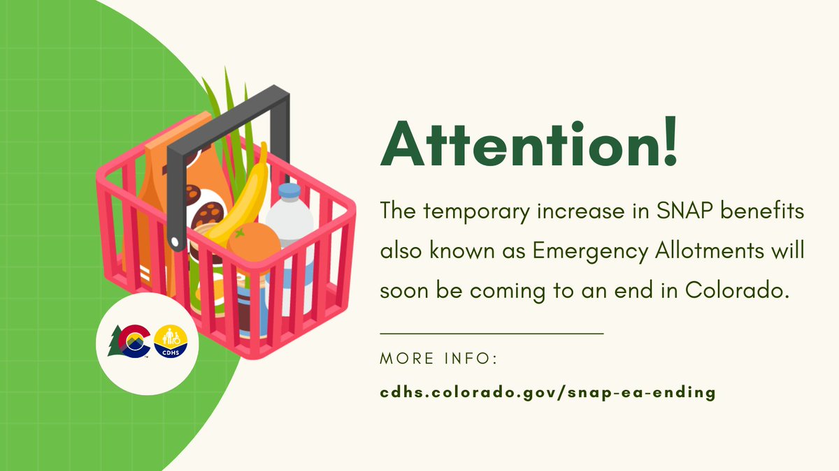 weldgov on Twitter "The temporary increase in Supplemental Nutrition Assistance Program (SNAP