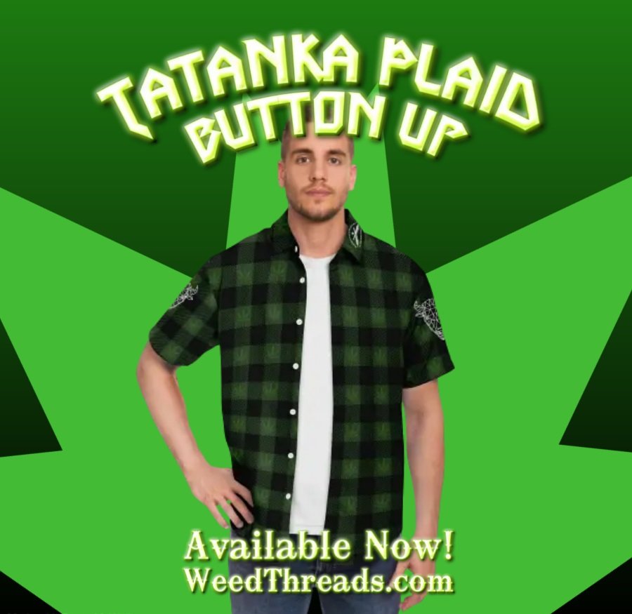 Weed_Threads's tweet photo. ! New Item Alert! Tatanka Plaid Button Up now live on https://t.co/FPuf3xXpYo!
#tatankaPlaid
#tatanka
#weed
#weedlife
#weedgirls
#weedsmokers
#weedyo
#weedmemes
#cannabisindustry
#cannalife
#cannabis
#cannabiscommunity
#cannabissociety
#weedsociety
#weedculture
#weedThreads https://t.co/79rw7Xqgzl
