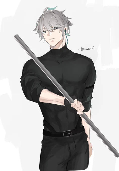hitman au doodle pt2#Alhaitham #原神 