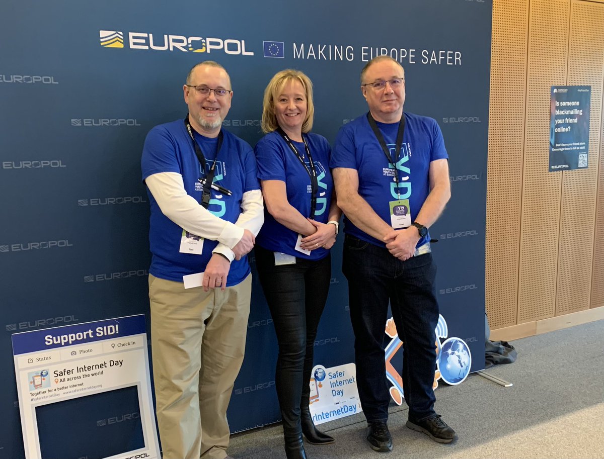 NinaVaaranen's tweet image. So honored &amp;amp; happy to have such passionate colleagues 👮‍♀️ fighting the same good fight #againstCSAM 

For @EC3Europol &amp;amp; us @SuojellaanLapsi every day is #SaferInternetDay 💚