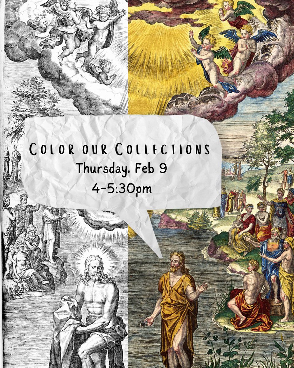 PittsLibrary's tweet photo. Drop by tomorrow (2/9) between 4 and 5:30pm to #ColorOurCollections! https://t.co/h2NIDonKFc