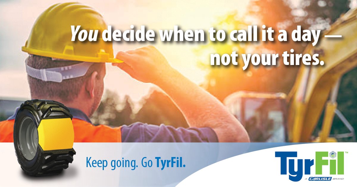 CarlisleTyrFil's tweet photo. “Foam”-filled pneumatic tires safely operate over job site debris, such as sharp rocks, nails, glass and rebar. Ensure that your OTR vehicle tires are flat free with Carlisle TyrFil. We keep the world rolling. Learn more about flatproofing options here: https://t.co/u8x6775Dkw https://t.co/fUtHsJ2VgA