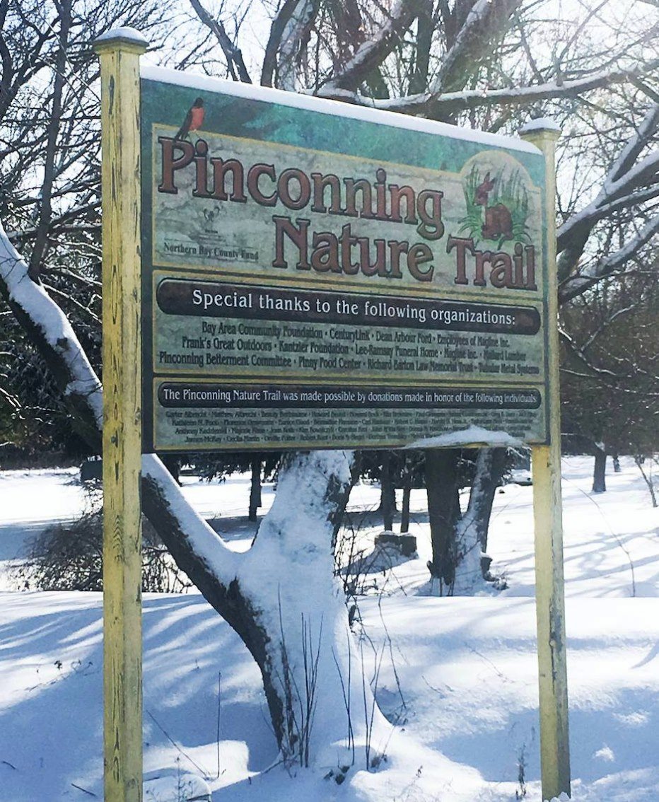 Pinconning_MI's tweet photo. Freshly fallen snow on the Pinconning Nature Trail. #pinconningmichigan #winterinthemitten #michiganwinter #northernbaycounty https://t.co/8cMhZikLJT