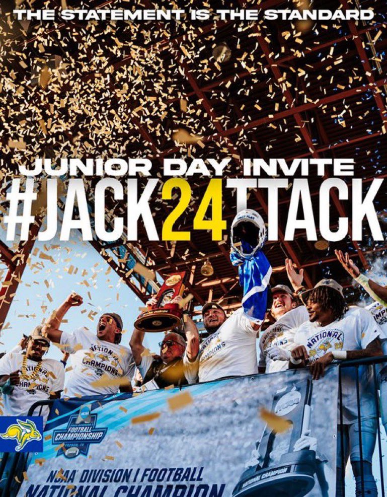 MatthewDieren2's tweet image. Thanks for the junior day invite invite! @PeteMenage @GoJacksFB