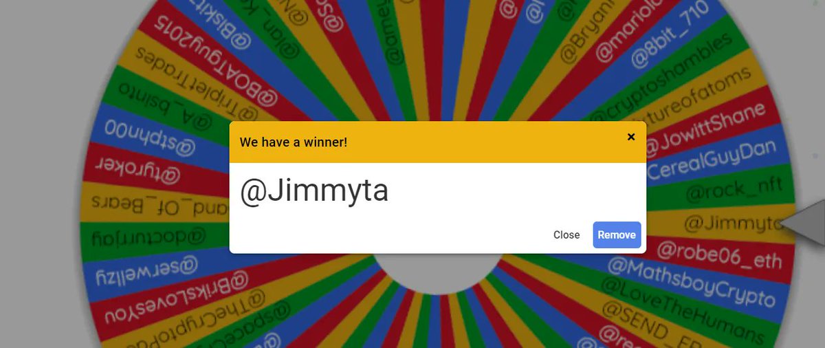 .<a href="/Jimmyta/">jimmyta</a> you are our winner! Congratulations! Please DM us to claim your serum!

#savedskull #petritothachore