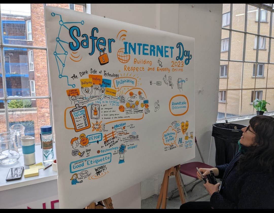 Super to see so many @ddletb schools actively involved with #SaferInternetDay continued thanks to @Webwise_Ireland @nycinews for all their work supporting school & families across Ireland #childprotection