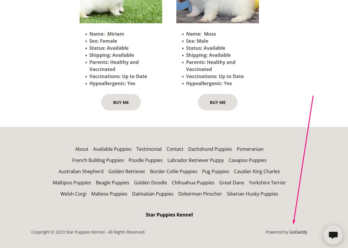 aa419's tweet photo. Another scam targeting ZA in project #DogDaddy.
/starpuppieskennel.co.za registered 2023-01-31
Spot the error.
Don't we love Google cache? 27 Jan 2023
@Godaddy #1Api @CentralNic @dotZADNA
#Fraud #MoneyLaundering #IDTheft https://t.co/NqQveNrqEs