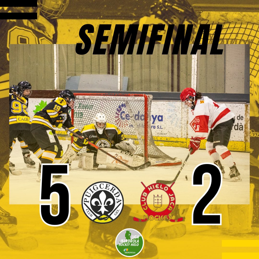 C.G. Puigcerdà 1958 (@cgpuigcerda1958) on Twitter photo ⚡️RESULTATS CAP DE SETMANA⚡️
Semifinal (1r partit) - Liga Iberdrola 🟢
<a href="/cgpuigcerda1958/">C.G. Puigcerdà 1958</a> 5️⃣ - 2️⃣ <a href="/clubhielojaca/">Club Hielo Jaca</a>
#CGP #SomhiCGP ⚡️RESULTATS CAP DE SETMANA⚡️
Semifinal (1r partit) - Liga Iberdrola 🟢
<a href="/cgpuigcerda1958/">C.G. Puigcerdà 1958</a> 5️⃣ - 2️⃣ <a href="/clubhielojaca/">Club Hielo Jaca</a>
#CGP #SomhiCGP