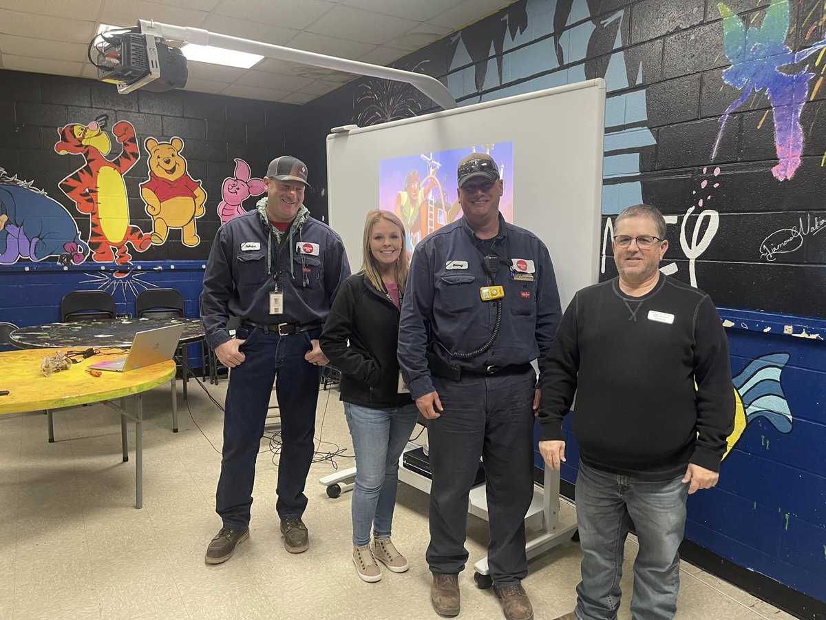 Huge thank you to our friends at @DelekUSHoldings  for the donation of a Smart Board! We appreciate your support!