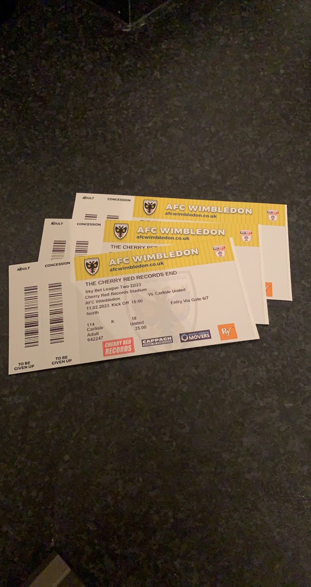 Roll on Saturday! Another 3 points on the road would be lovely🔵⚪️ UTB #cufc <a href="/officialcufc/">Carlisle United</a>