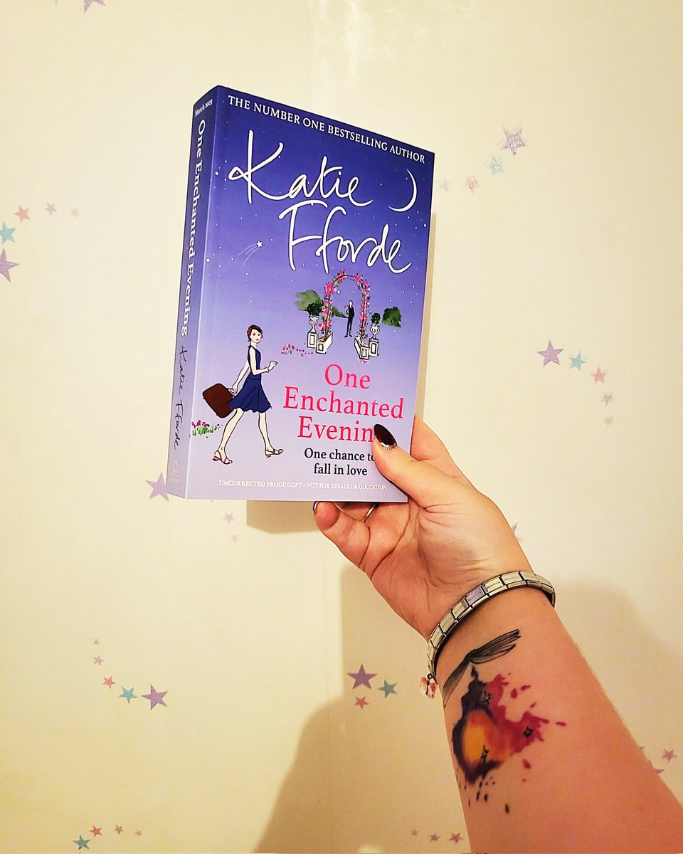 Thank you so much to @ed_pr for my proof copy of #OneEnchantedEvening by @KatieFforde @centurybooksuk 😀

I can't wait to share my thoughts on publication day, 2nd March 2023, as part of the blog tour with @Squadpod3 ❤️ 

#bookpost #bookblogger #bookmail #excited #RomanceRocks