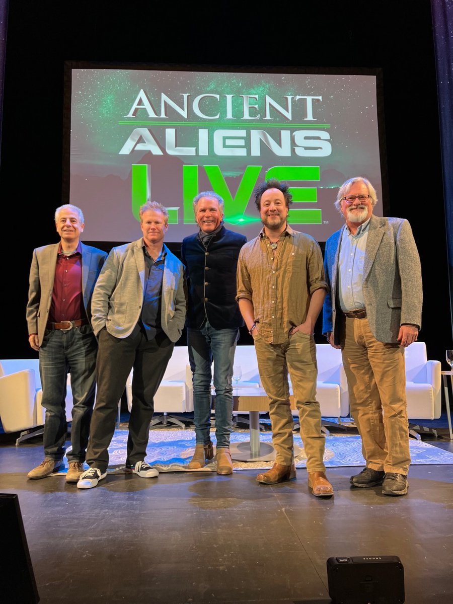 Up next: Kansas City, Des Moines, Detroit and Indianapolis - Ancient Aliens Live is coming for you! Get your tickets to the event and snag a limited VIP ticket to meet Giorgio, David, William, Travis and me after the show! Details at AncientAliensLiveTour.com