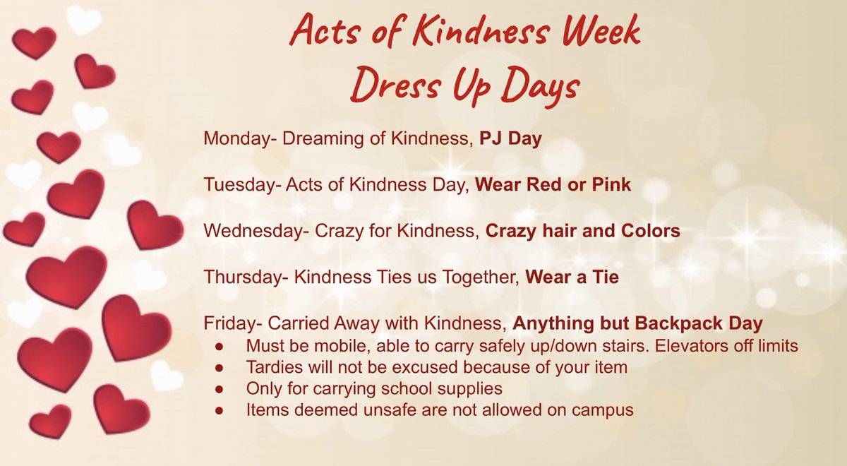 Kindness Week February 13-17 ❤️