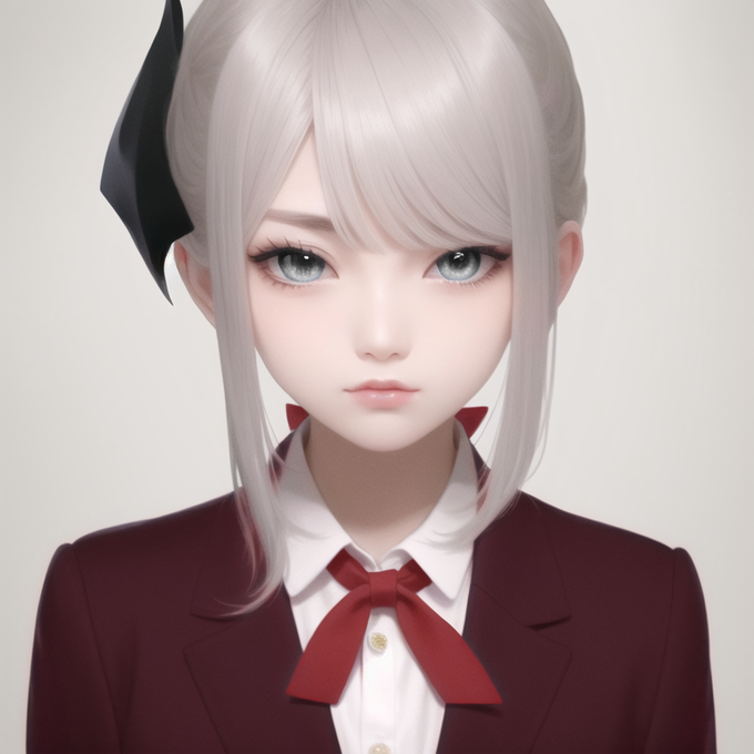 ところでこれは写実系絵画ベースのあれこれと手作業による描き込みを組み合わせてなんやかんやした結果生成された実在性ひじりんちゃん 