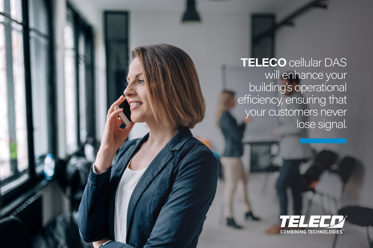 TELECOinc's tweet image. When the customers and guests in your buildings or facilities lose #cellularcoverage, you lose business. 
 @TELECOinc #cellularDAS will enhance your building’s operational efficiency, ensuring that your customers never lose signal.
lnkd.in/edBvrF4t
#yeahthatgreenville #sfl