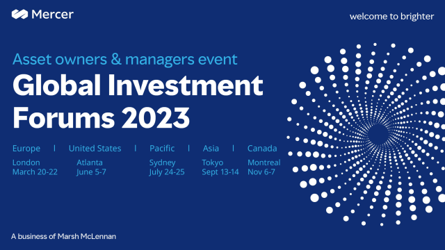 Will_H_Ferguson's tweet photo. Save the date for a Mercer Global Investment Forum: Europe (March 20-22), US (June 5-7), Pacific (July 24-25), Asia (September 13-14) and Canada (November 6-7). Registration is now open for London and other locations coming soon. #MercerGIF https://t.co/rgD0WXwi0N https://t.co/b2gWyGwOIv