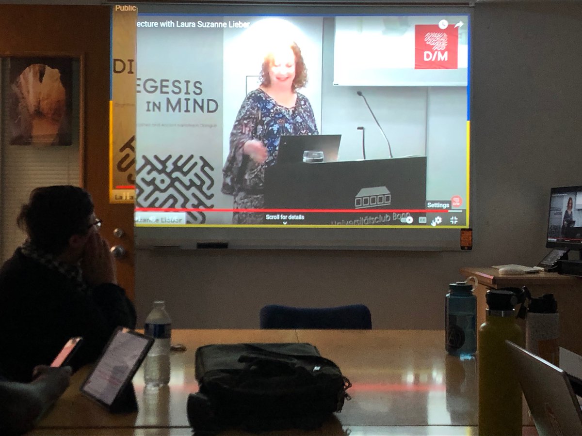 Watch party for <a href="/Professor/">Jesse Friedman</a> Laura Lieber’s fantastic lecture on how responses to #Esther changed over time! <a href="/DiegesisInMind/">DiegesisInMind</a> @BlDvlHumanities <a href="/JewishDukeU/">Jewish Life at Duke</a>