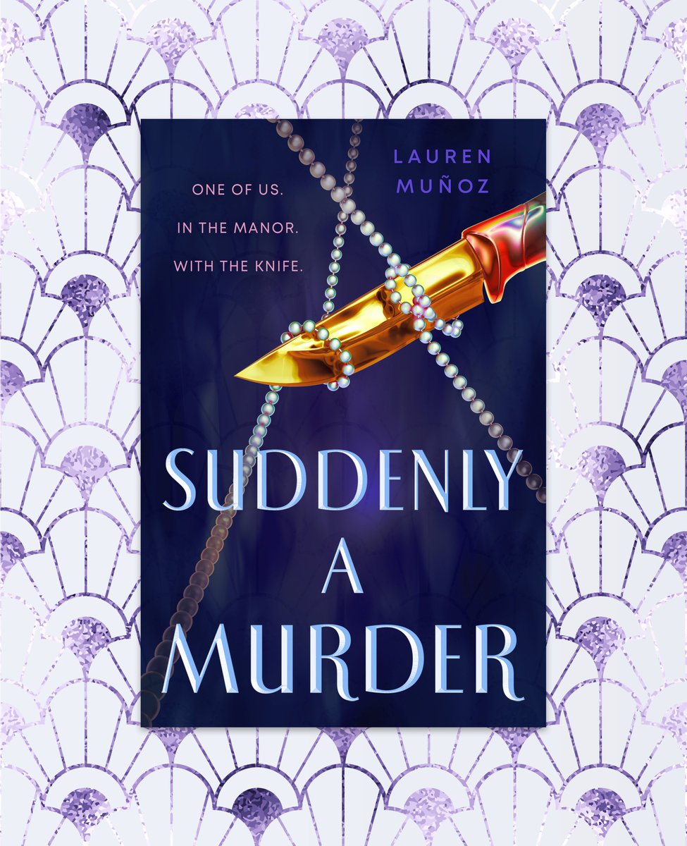 renmunozbooks's tweet photo. I saw the final cover for my ARCs, and swoon 💜

While I wait for my box of stabby prettiness, if you like:

💃🏻 glam 1920s party

🛥 fancy estate a la Knives Out

💗 brooding love interest

🔪 murder mystery

Add SUDDENLY A MURDER to your Goodreads TBR:

https://t.co/5oGHCl5ssu https://t.co/fUc7uEqyFD