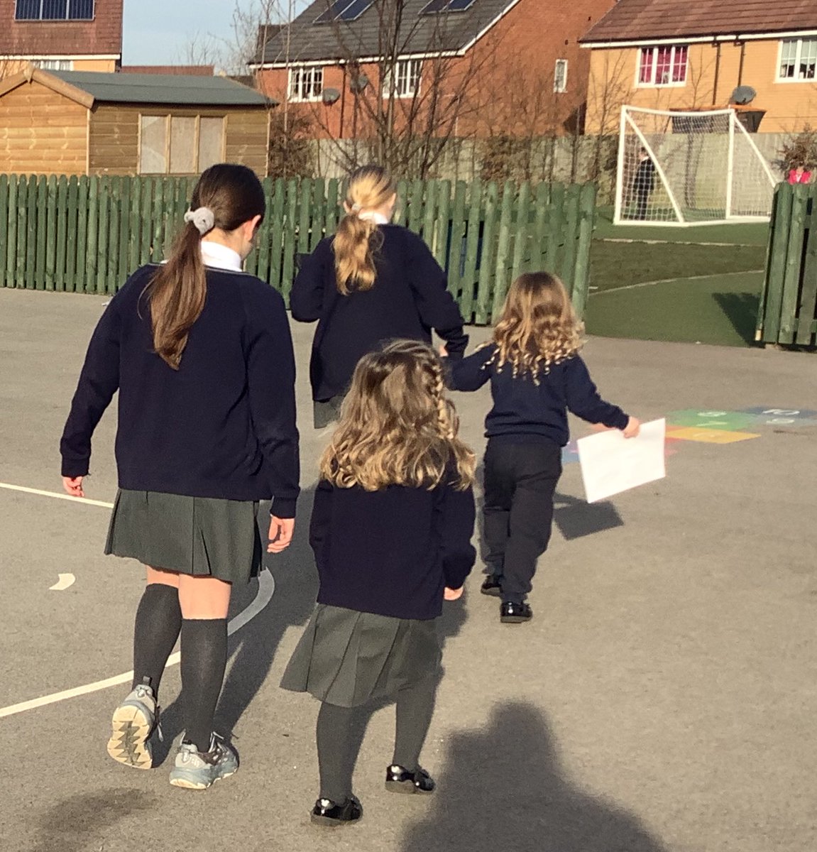 Year6Monksdown1's tweet image. What a beautiful morning we have had, #Class63 spent the morning connecting with #ClassR3. They completed a selfie treasure hunt before exploring Reception’s outdoor area. All of the children were amazing, caring, gentle, engaging. We are so proud of them all!#mentalhealthweak