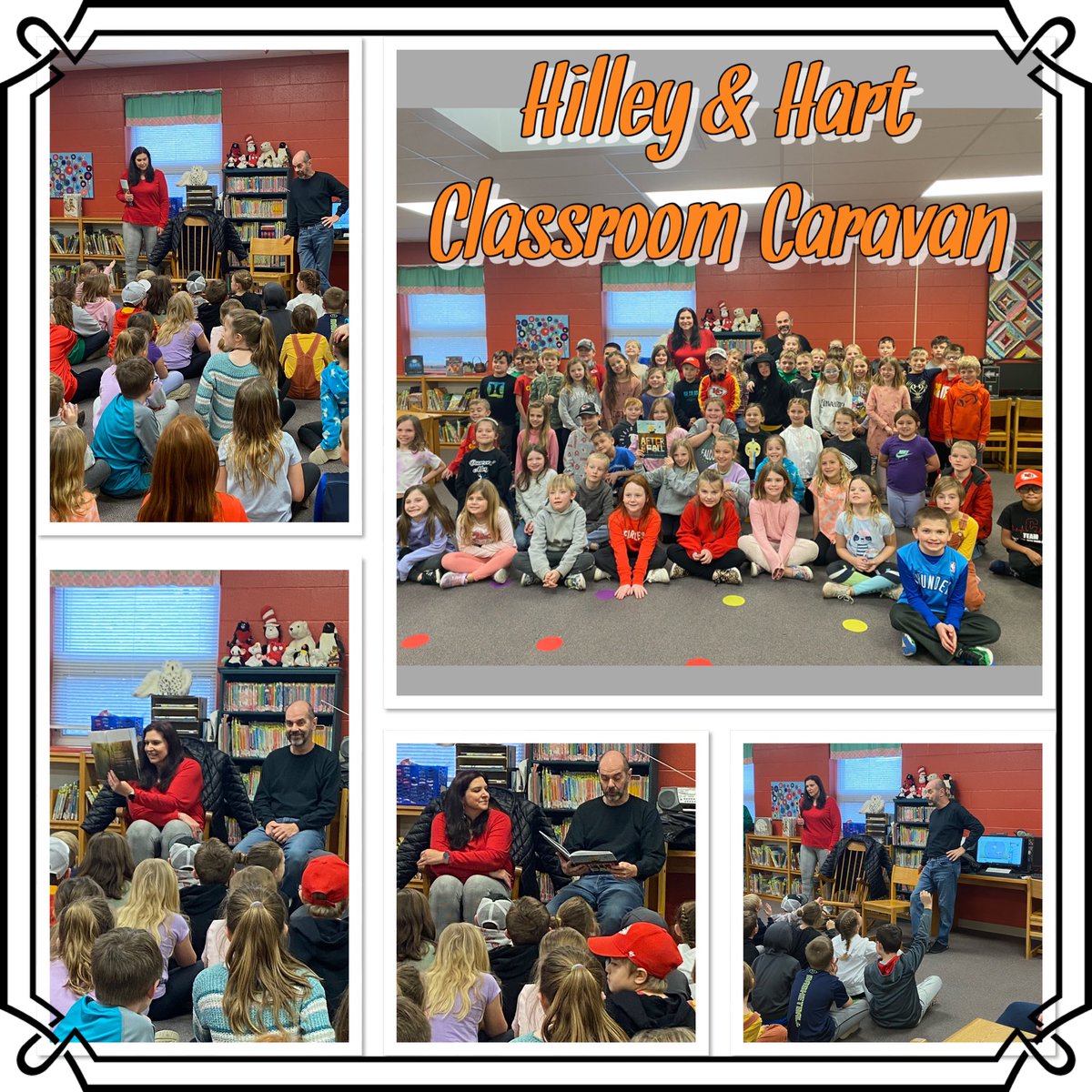 BoeFalcons's tweet photo. A big THANK YOU goes out to Hilley &amp; Hart at KAT Country for bringing the classroom caravan to Blair Oaks Elementary! @TweetHart943 @KATCOUNTRY103 @KevinHilley https://t.co/LIw5vXycz3