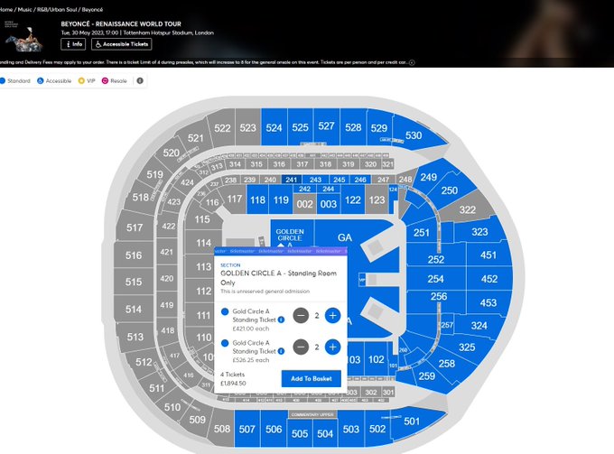 Beyonce Fans Vent Over Surged Ticket Prices as Tour Sale Starts