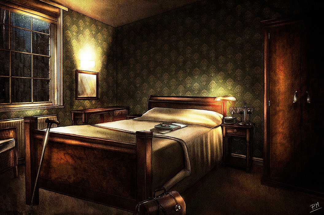 PetiteMadame's tweet photo. John Watson's room - (2023)
I drew this one for a series I did back in September last year but never used it. #sherlock https://t.co/4i0GRBZ8k0