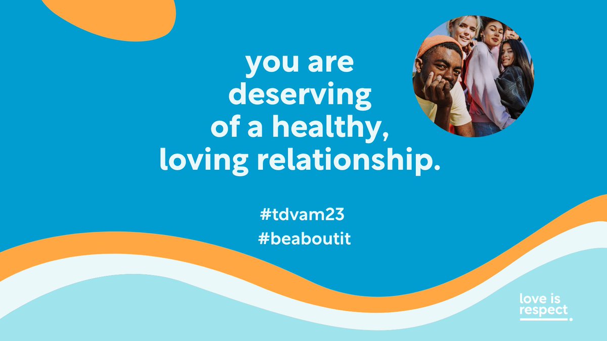 Everyone benefits when you seek ways to empower and respect one another. It’s empowering to know your worth and know you are creating a better sense of community for yourself and others. Educate others on how worthy you are. Let us know! #beaboutit #tdvam23 #tdvam #loveisrespect