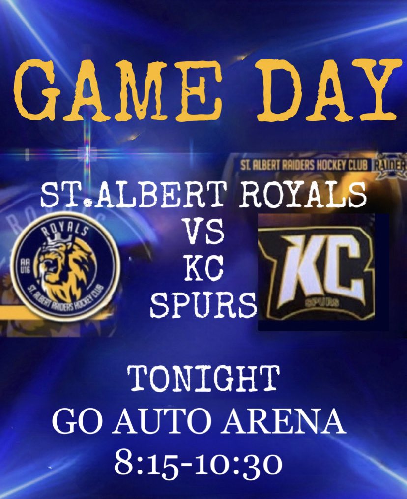 G A M E  D A Y 
See you tonight!
Go Royals!
#raiderspride
#everythingwithpurpose
