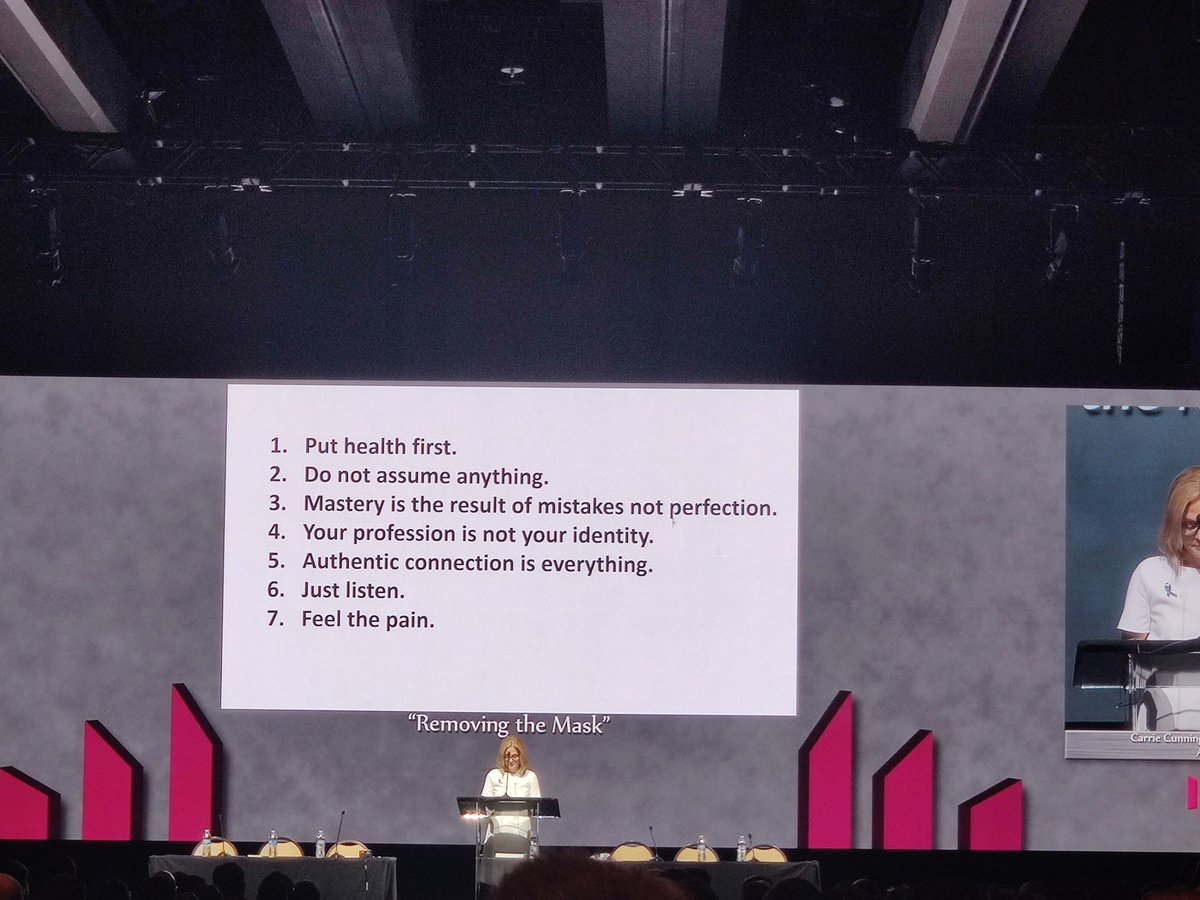 VarunKapurMD's tweet photo. #ASC2023 the most evocative presidential address that I have heard.
Breaking down the barriers in surgery and #removingthemask
Hope this will be the tipping point for national focus on mental health of physicians https://t.co/FLvJReZU1r