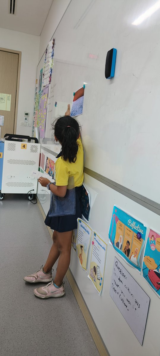 because culture is not one thing but the universe in its pieces next to you
students understand personal culture and its adaption and enhancement over the years through simple engagement of show and tell but focusing it on a topic. the old with a new twist.
#inquirylearning