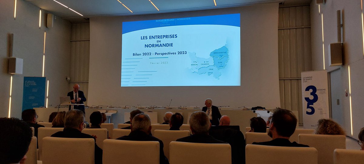 Mickael Arnoult (@myckeul_a) on Twitter photo Éric Villeneuve directeur régional de la <a href="/banquedefrance/">Banque de France</a> présente le bilan des entreprises en Normandie de 2022. Élise Hauters (<a href="/CPMindustries/">CPM Industries</a>) membre du comite de sélection de <a href="/normandieincub/">Normandie Incubation</a> y apporte son témoignage ! Ça se porte bien <a href="/Normandie/">life</a>! #Entrepreneuriat #innovation Éric Villeneuve directeur régional de la <a href="/banquedefrance/">Banque de France</a> présente le bilan des entreprises en Normandie de 2022. Élise Hauters (<a href="/CPMindustries/">CPM Industries</a>) membre du comite de sélection de <a href="/normandieincub/">Normandie Incubation</a> y apporte son témoignage ! Ça se porte bien <a href="/Normandie/">life</a>! #Entrepreneuriat #innovation