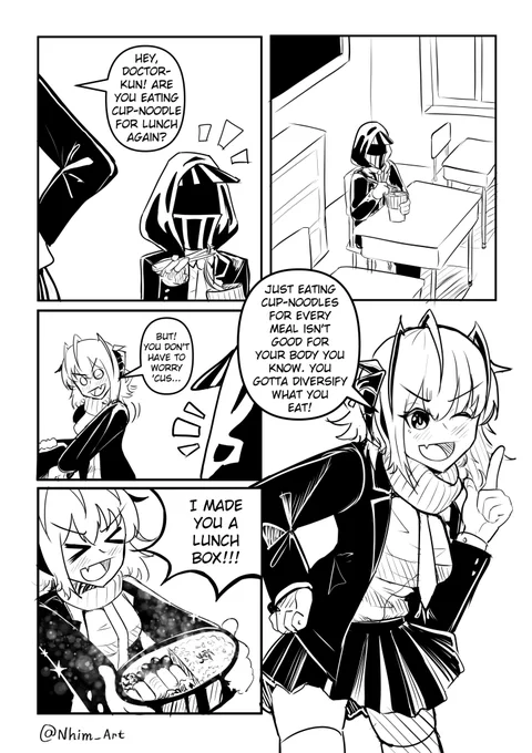 Rhodes Island High School
(Last page in comment)

#Arknights #アークナイツ #明日方舟 