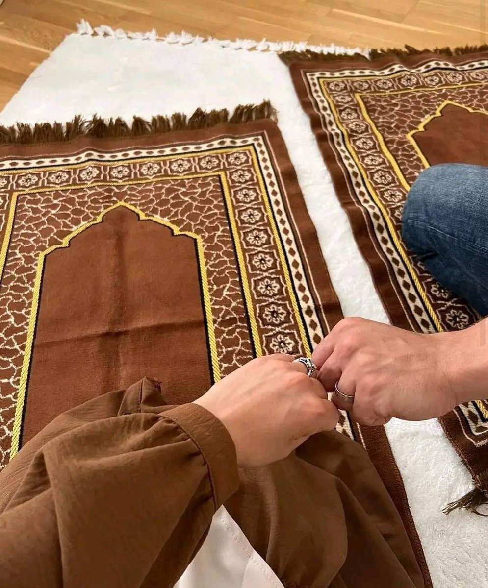 بيتُ دافئ مع رفيقٍ صالح ، وسلامٌ علىٰ الدُّنيا وما فيها.♥️