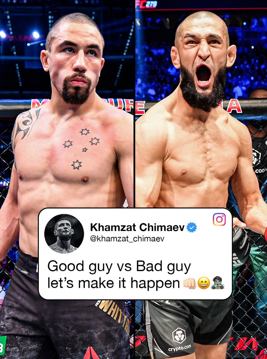 espnmma's tweet photo. Chimaev has his eyes on Whittaker next 👀

(via @KChimaev) https://t.co/6RRoATrwep