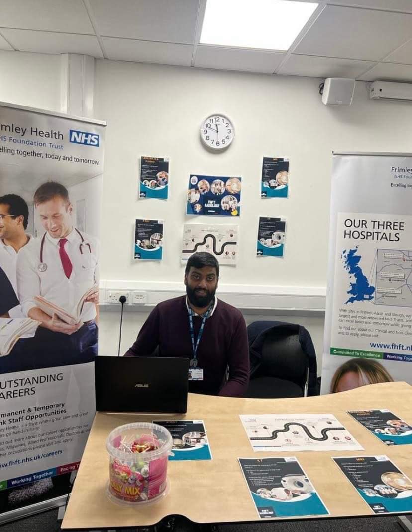 Great day at the <a href="/SGULRadiography/">St. George's, UoL Radiography</a> careers fair today! Thank you for having us! 🩻