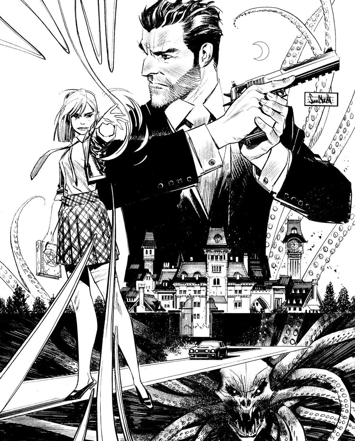 Sean Murphy Art Sales on X: A new “Bond” style cover for Sean's