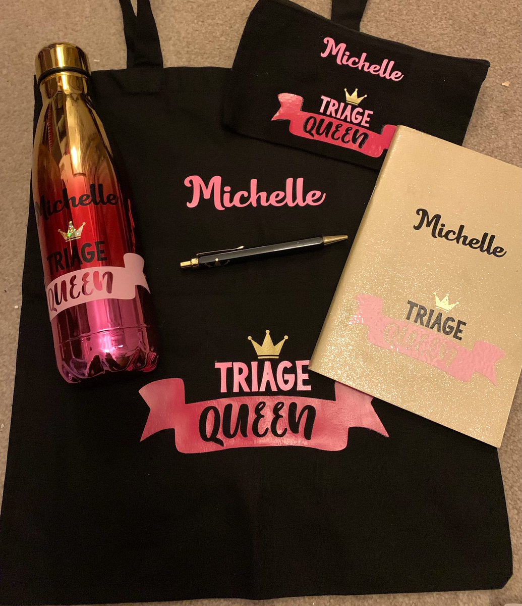 Loved making this set as a gift for one of the triage leads ❤️