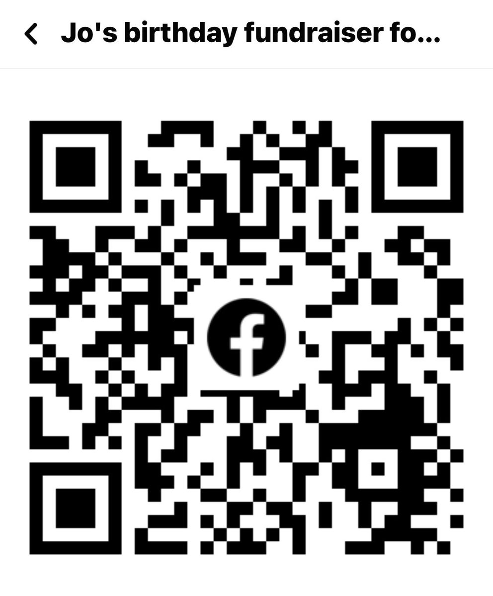 It’s my birthday tomorrow! And all I wish for this year is to raise awareness and show support for <a href="/PancreaticCanUK/">Pancreatic Cancer UK</a> ❤️🙌🏼 currently on £295 with a fb fundraiser- would love to achieve £300! If your able to help please donate via this QR code 🙏🏼❤️